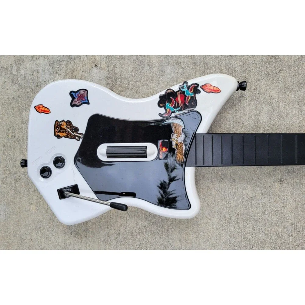 Guitar Hero PS2 Red Octane Wireless Controller (95025) - No Dongle/Strap READ